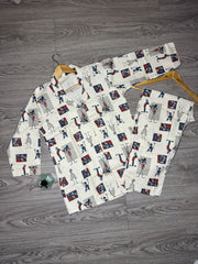 Linen Cotton Women Co-ord Set – Printed