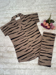 Striped Style Night Suit