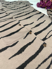 Striped Style Night Suit