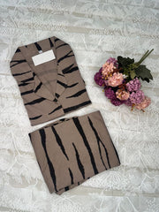 Striped Style Night Suit