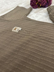 Stylish Grayish Brown Co-ord Set