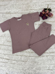 Stylish Rose Gold Co-ord Set