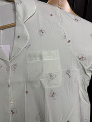 Premium Crush Nightwear Set -Mint