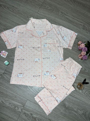 Kitty Printed Premium Pyjama Set