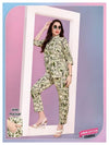 Linen Cotton Women Co-ord Set – Printed fit