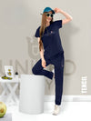 Tencel Night Suit- Warm Blue