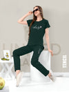 Tencel Night Suit-Warm Green
