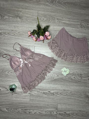 Cami set – Grayish pink